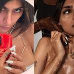 Mia Khalifa shows off stunning curves modelling new jewelry line in skimpy lingerie