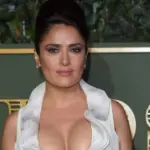 Salma Hayek is glowing with sun-kissed appearance as she enjoys vacation with rarely-seen stepson