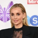 Louise Redknapp stuns in super skinny vinyl trousers