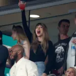 Taylor Swift toasts Kansas City Chiefs beau Travis Kelce alongside pals Blake Lively, Ryan Reynolds, Sophie Turner, Hugh Jackman