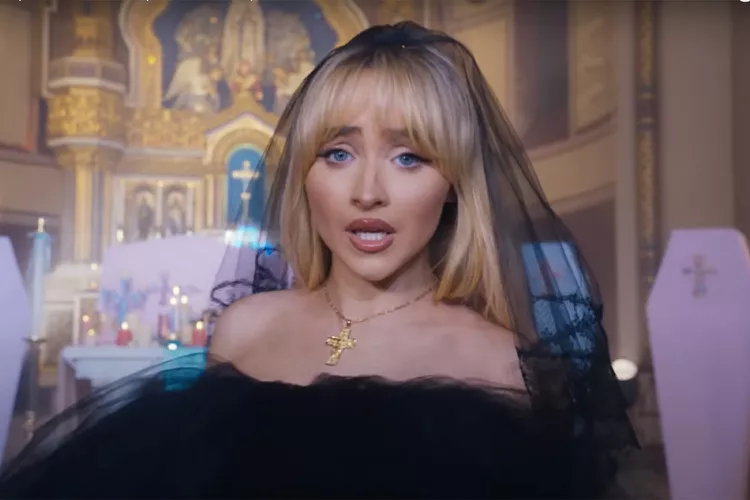 Sabrina Carpenter’s ‘Feather’ Music Video Filmed in NYC Catholic Church Leaves Brooklyn Diocese ‘Appalled’