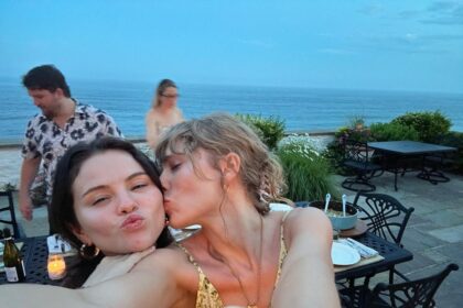 Selena Gomez Wishes ‘Goddess’ Taylor Swift a Happy 34th Birthday with Cute Kissing Selfie