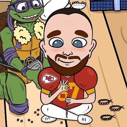 Travis Kelce Makes Taylor Swift-Style Friendship Bracelets in NFL ‘Easter Eggs’ Cartoon